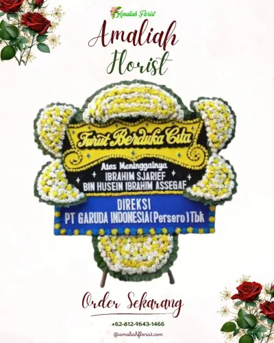 Papan Bunga Duka di Kalideres
