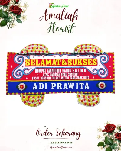 Karangan Bunga Ucapan Selamat di Kalideres